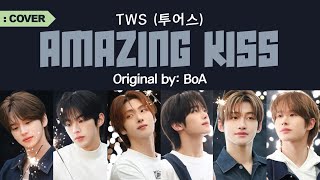 Download lagu TWS (투어스) - Amazing Kiss (Original by: BoA) Lyrics mp3