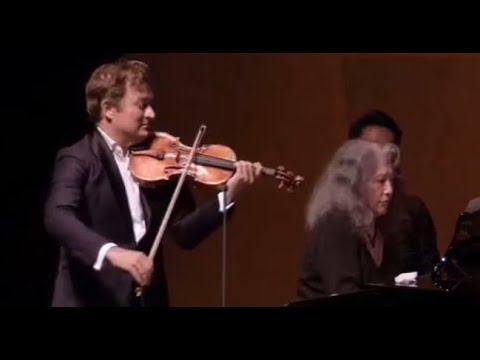 Renaud Capuçon - Kreisler: Liebesleid for Violin and Piano - Martha Argerich