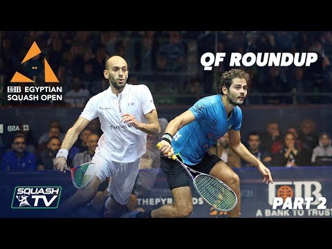 Squash: CIB Egyptian Open 2019 - QF Roundup [Pt.2]