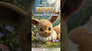 Just a Fluffy Eevee Chilling in the Woods/フワフワなイーブイ #pokemon #pokemontcg #ポケモン #ポケモンカード