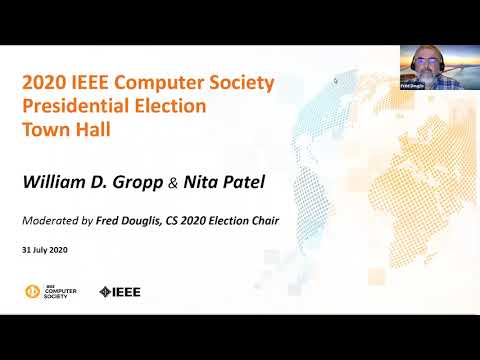 IEEE Computer Society Virtual Presidential Candidate Town Hall