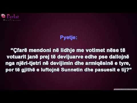 Në lidhje me votimet - Abdul-muhsin el-Abbad