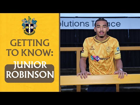 Getting to know Junior Robinson