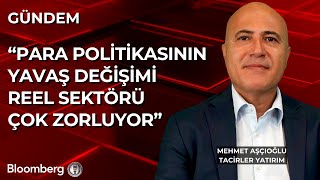 Tacirler Yatırım Mehmet Aşçıoğlu:Para politikasının yavaş değişimi reel sektörü 