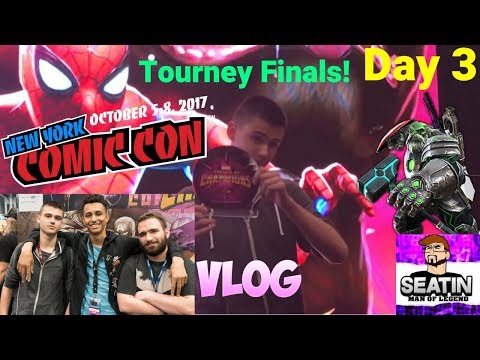 NYCC 2017 Day 3! Tourney Finals! Lags vs Yeet! W/Seatin