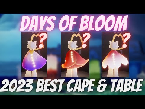 🌸 Days Of Bloom 🌸 - ✨ Best Cape & TeaSet 20$ ✨ || Sky:CotL 💡