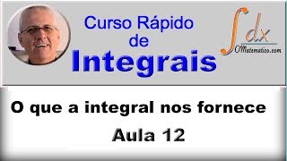 GRINGS - INTEGRAIS -  O que a integral nos fornece - ( Aula 12 )