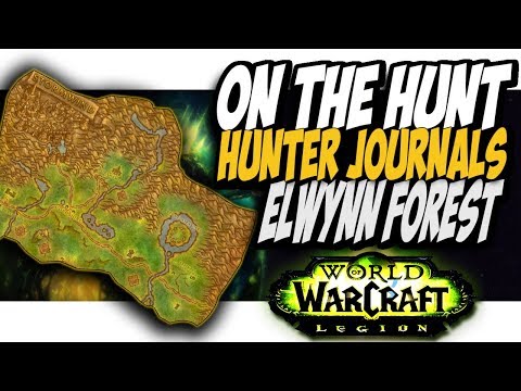 HUNTER JOURNALS!!  Common to Rare hunter pets On The Hunt WoW Legion patch 7 3