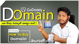 How To Buy A Domain in GoDaddy Telugu