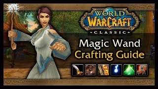 How to Solo Craft Magic Wands on a FRESH Server - A Classic WoW Guide
