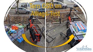 Tern GSD: Kompaktes Cargobike im Alltags-Test.