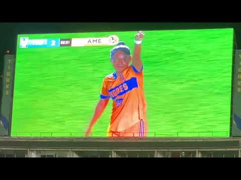 GOLAZO DE BELEN CRUZ | TIGRES FEMENIL 2-0 AMÉRICA | 4TOS VUELTA CLAUSURA 2021 | LIGA FEMENIL