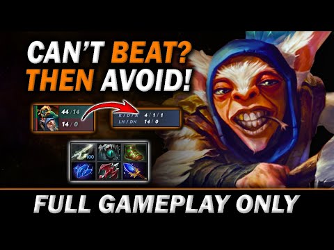 Huskar DN = Meepo LH, if u CANT beat HUSKAR then AVOID, roaming better! - Full Gameplay Meepo #500