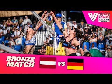 Tina/Anastasija vs. Ittlinger/Grüne - Bronze Match Highlights | Cape Town 2025 #BeachProTour