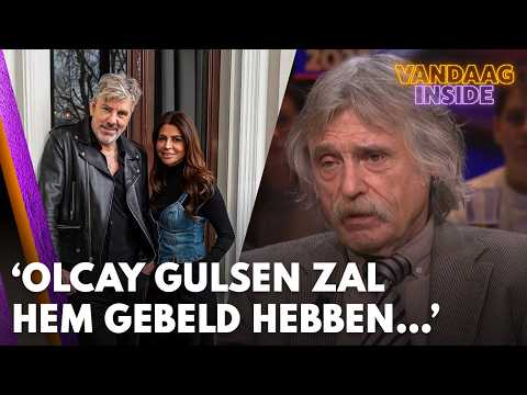 Johan Derksen laat zich uit over pijnlijke uitspraken Ruud de Wild over relatie met Olcay Gulsen