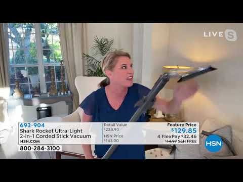 Shark Rocket UltraLight 2in1 Corded Stick Vacuum and Acc...