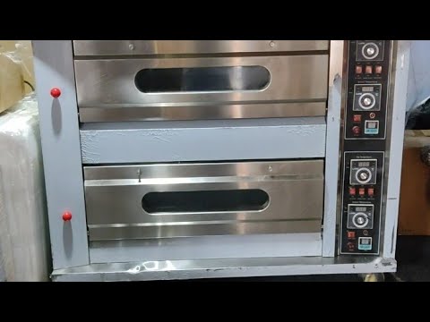 Fully Automatic Gas baking 2 Deck 4 Tray deck Oven
