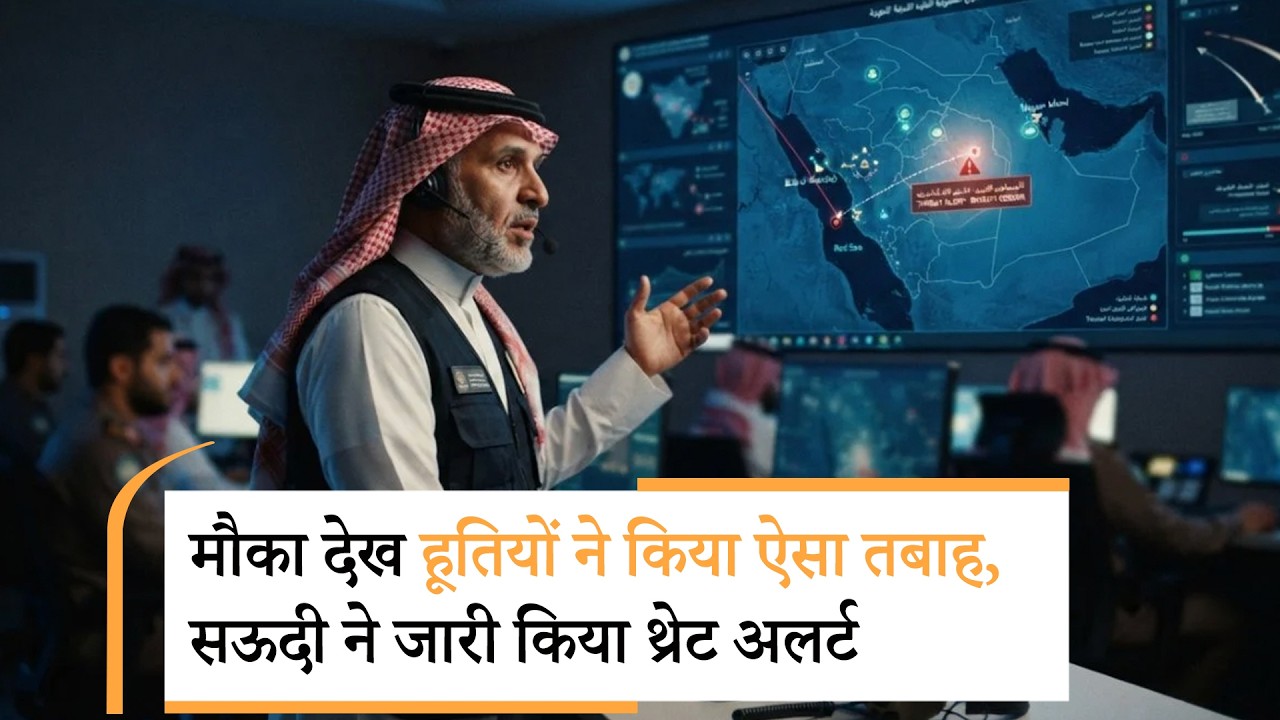Saudi Arabia issues threat Alert | हूतियों ने ऐसा फोड़ा, सऊदी अरब के गेम ओवर की कहानी Saudi Arabia issues threat Alert | हूतियों ने ऐसा फोड़ा, सऊदी अरब के गेम ओवर की कहानी