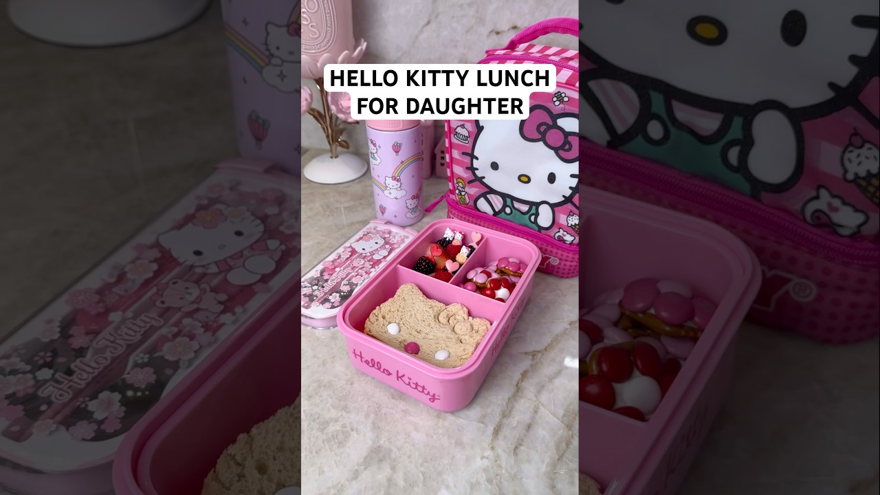 Packing the cutest lunch for daughter #asmr #packinglunch #bentobox #momlife #lunchideas #easyrecipe