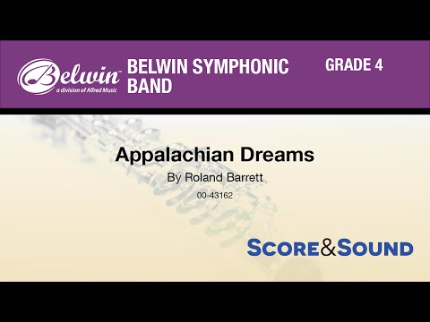 Appalachian Dreams, by Roland Barrett - Score & Sound