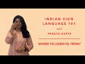 12 - Indian Sign Language 101 - Courses in ISL