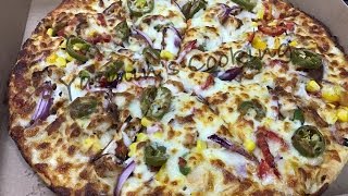 Spicy Chicken Strips Pizza (Made in my Takeaway) how to make spicy Pizza