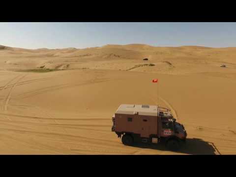 Mercedes-Benz Unimog Crossing Tengger Desert
