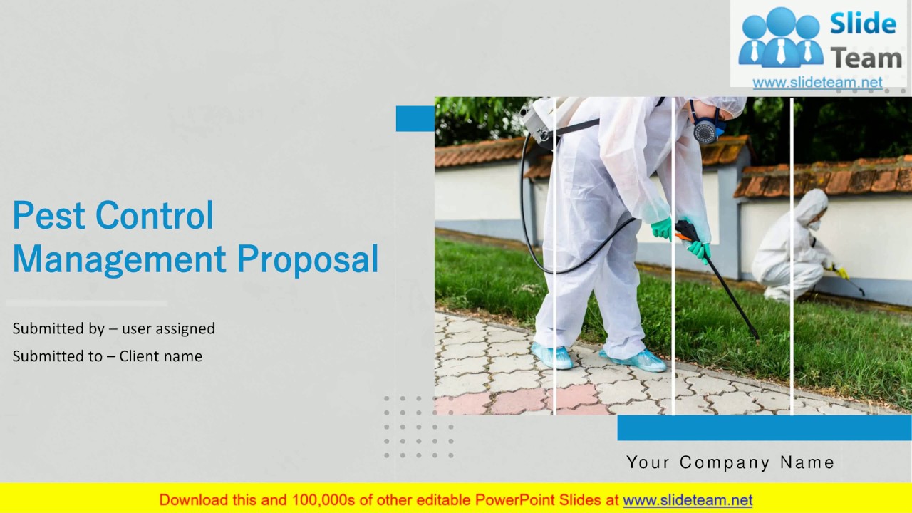 Pest Control Management Proposal PowerPoint Presentation Slides