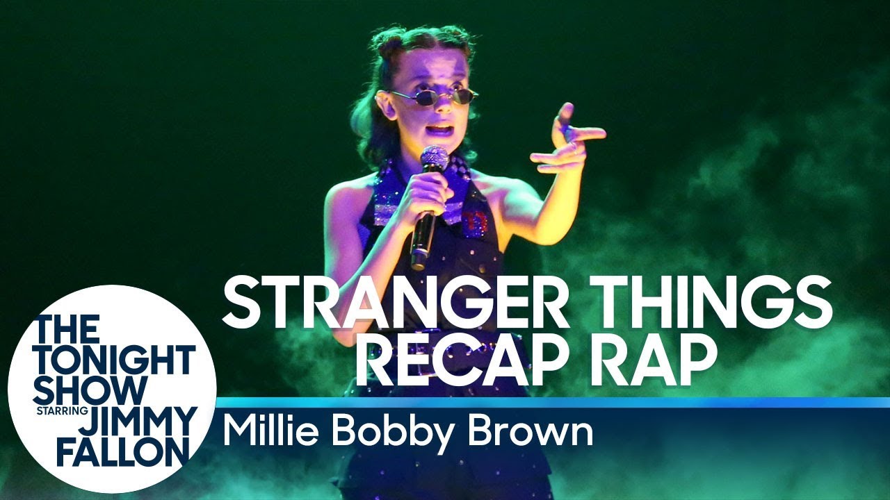 Millie Bobby Brown Raps a Stranger Things Season 1 Recap thumnail