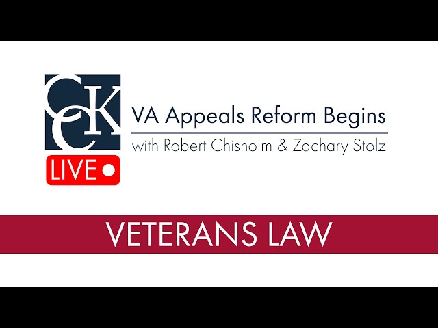VA Appeals Modernization IS OUT TODAY (February 19,2019)