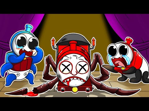 What Happened to Choo Choo Charles! Baby Choo Choo Charles Sad Story | Rainbow Friends Animation