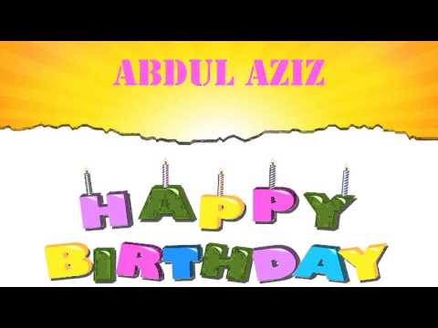 AbdulAziz   Wishes & Mensajes - Happy Birthday