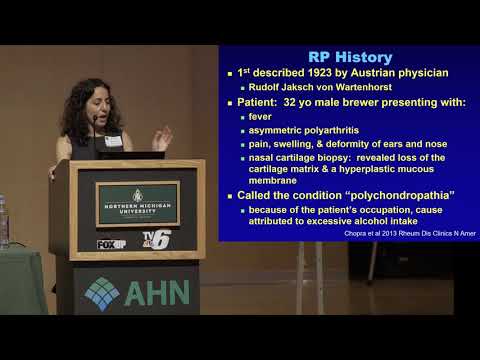 Dr. Emily Somers of UofM: The History of Relapsing Polychondritis