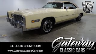 Video Thumbnail for 1976 Cadillac Eldorado
