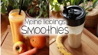 Meine Lieblings Smoothie Rezepte + Live Test mit dem Severin Smoothie Mix & go