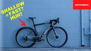 Tarmac SL8 Road Bike Test: Shallow Carbon Wheels/Enve 2.8- Part 3