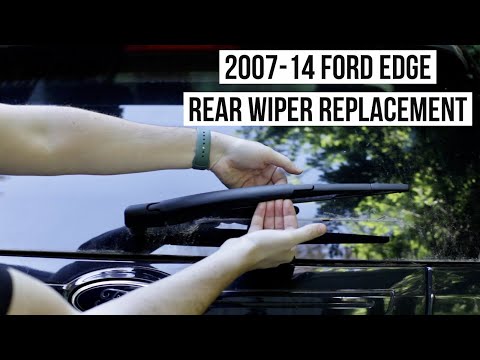 Ford Edge HOW TO: Rear Wiper Replacement (2007-2014) + Lincoln MKX / Transit Connect