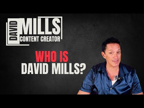 Meet David Mills · Creative Operator