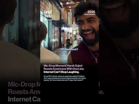 Harsh Gujral Roasts American Stereotypes on US Streets