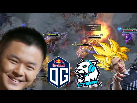 OG vs CYBER LEGACY Game 3 - TOPSON INVOKER ESL ONE BIRMINGHAM 2020