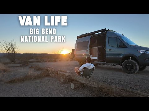 Van Life at Big Bend National Park + International Border Crossing