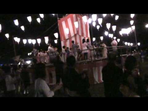 2 / 7 Obon dancing in Karuizawa Japan 20090816072523.mpg