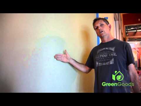 American Clay Plaster Wall Application