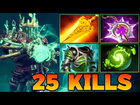 25 Kills Wraith King Dota 2 Safe Lane Carry Build Guide Pro Gameplay  Meta 7.39 7.40