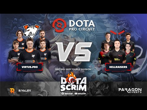 Virtus.pro vs HellRaisers - DPC EEU 2023 Tour 2: Division I - Game Highlights - BO3