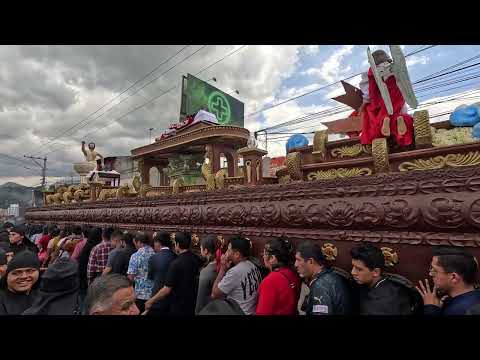 Salida Señor Sepultado de La Preciosísima Sangre de San Lucas Sacatepéquez 5.07.2026