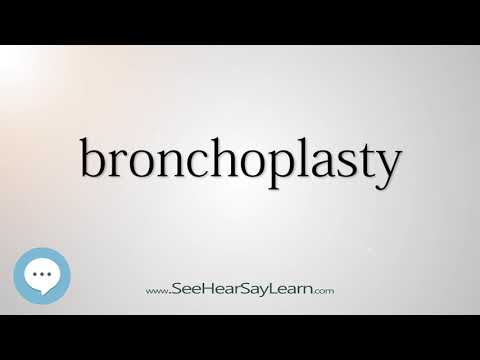 bronchoplasty