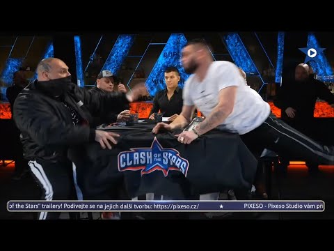 KOTLÁR SECURITY VS JAN RYBKA NAPADENÍ KOTLÁRA OD RYBKY A HROTY NA B4THECLASH