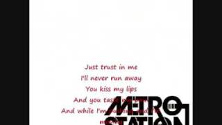 Metro Station - I wish we were older (lyrics)
