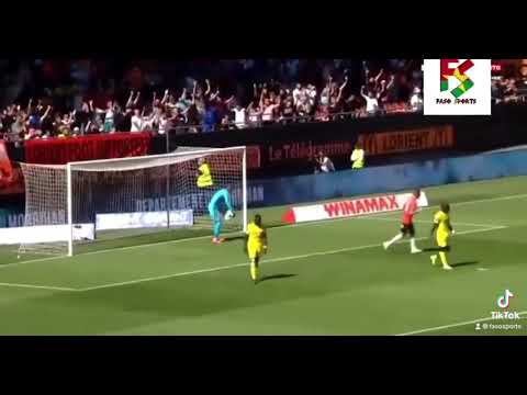 Le coup franc somptueux de Dango OUATTARA face au FC Nantes